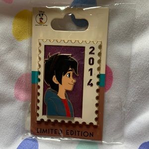 Big Hero Six Hiro Postage Stamp Pin.